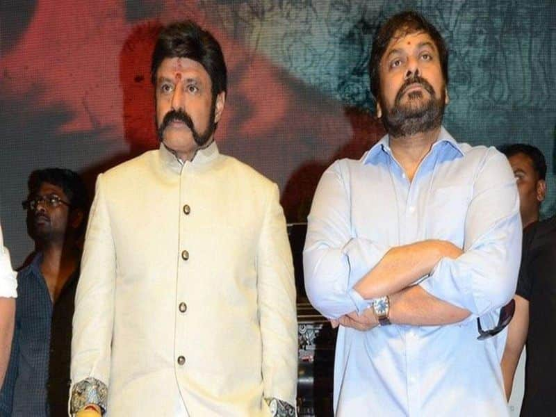 chiranjeevi and balakrishna about to share a stage after a long time ksr 