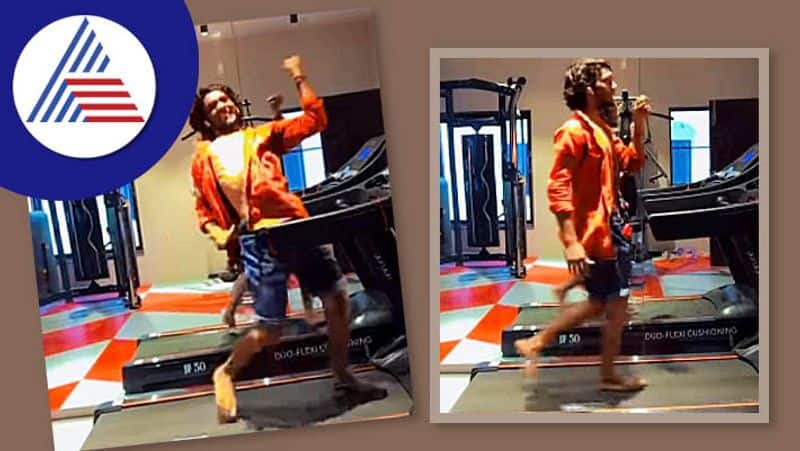 Man danced on treadmill for hai Rama song of 1995 film Rangeela watch viral video akb