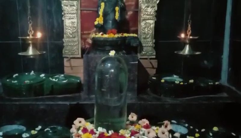 1 crore Rs crystal lingam from Manasarovar came to Lingadahalli Mutt