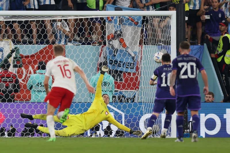 I bet Messi 100 Euros that it wont be a penalty says Poland goalkeeper