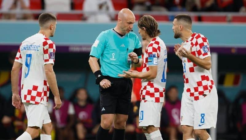 football 'Anthony Taylor again!': Croatia fans blast referee for offside shocker against Belgium in Qatar World Cup 2022 snt