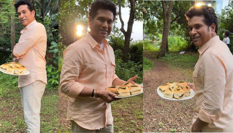 Sachin Tendulkar Binges On Mumbais Favourite Street Food