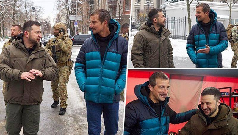 Experience like no other Bear Grylls on meeting Ukraine President Volodymyr Zelensky AJR