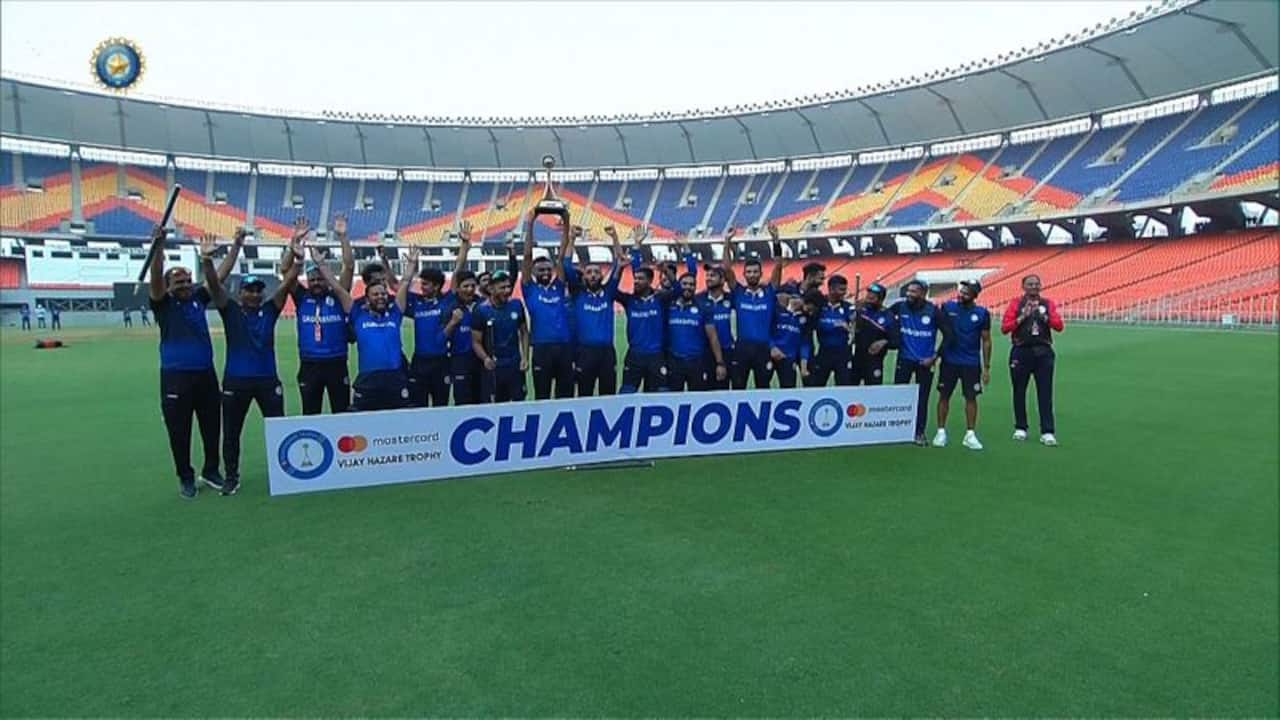 Vijay Hazare Trophy 2022 23: Saurashtra produces all round performance to sink Maharashtra; wins second title