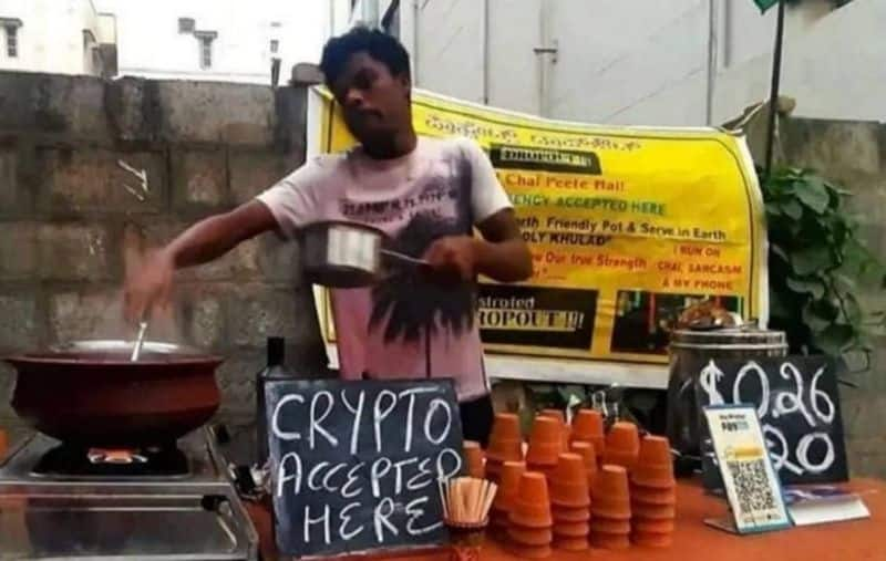 this tea stall in bengaluru accepts payment in bitcoin harsh goenka tweet ash