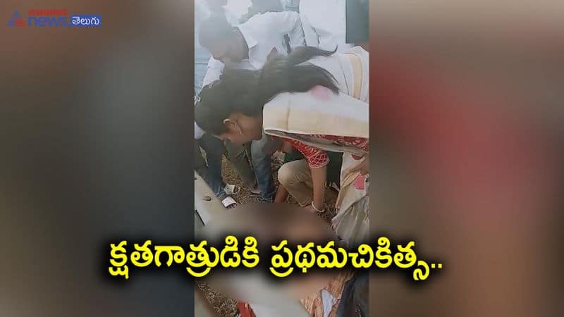 Tadikonda MLA Dr. Undavalli Sridevi showed humanity 