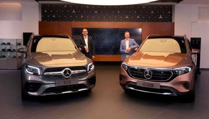 Mercedes Benz launches GLB and EQB electric SUVs in India know price and features