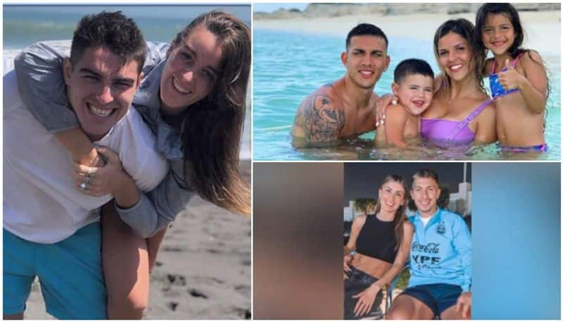 argentine players spend time with family