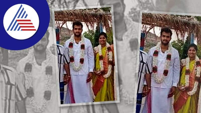 suspected dowry case murder woman's body found hanging in Chitradurga gow