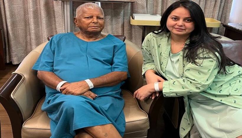 'Ready to rock and roll': Lalu Prasad Yadav's daughter post pictures of duo before kidney transplant