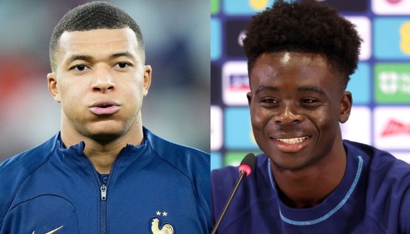 football England fans praise Saka for laughing off comparisons with Mbappe ahead of World Cup 2022 clash against France snt