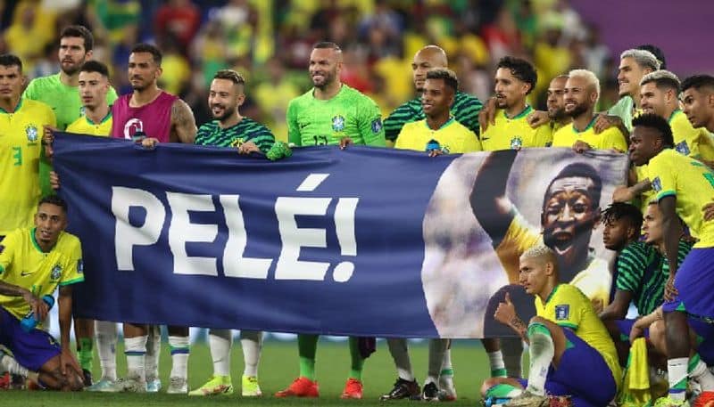 football Brazil send their love to Pele after seeing off South Korea to set up Croatia clash at Qatar World Cup 2022 quarterfinals snt