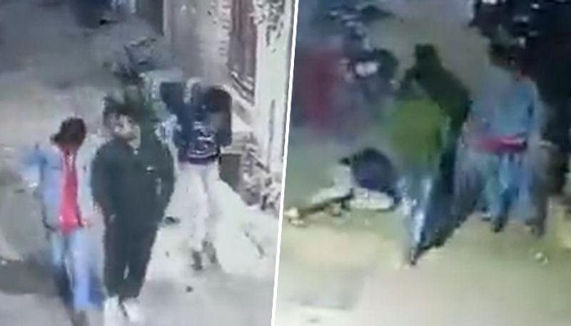 Caught on camera: Young man collapses while walking on road in Meerut, dies on spot - gps