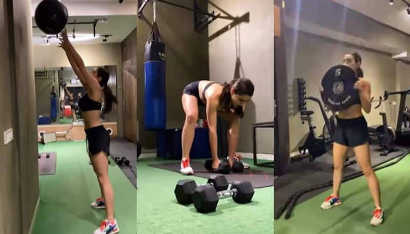 bollywood actress Workout video viral