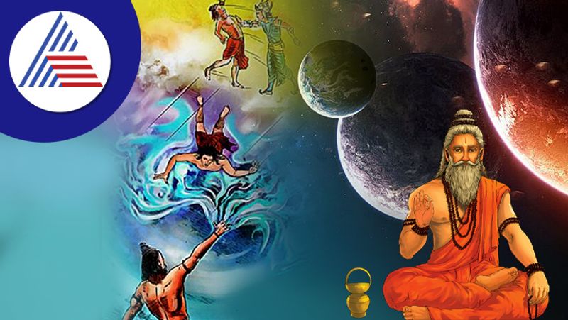 what is the story of Trishanku Swarga The heaven created by Rishi Vishwamitra skr