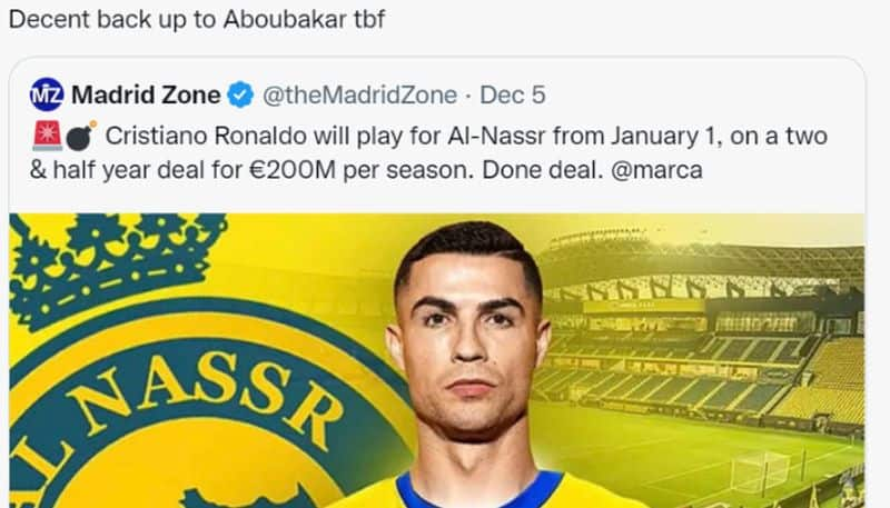 KFC mocks Cristiano Ronaldo possible move to Saudi Arabia club Al Nassr