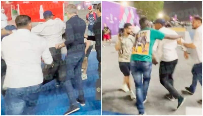 Cameroon Star Samuel Etoo Attacks Man Outside World Cup Venue