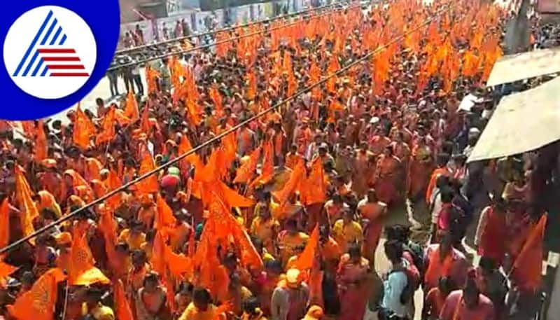 Thousands of people from Chikkamagaluru Celebrated Datta Jayanti gow