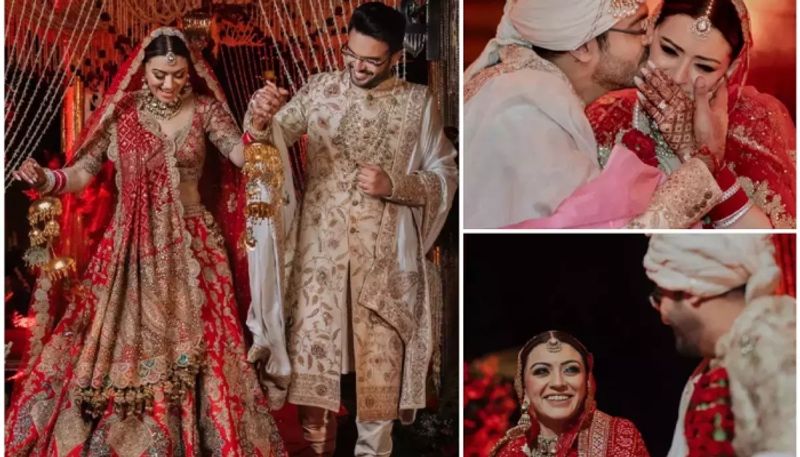 actress Hansika Motwani share her wedding photos