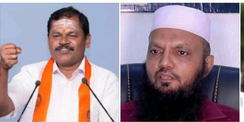 Police have registered a case against Arjun Sampath and Tada Rahim for posting controversial comments on Babri Masjid