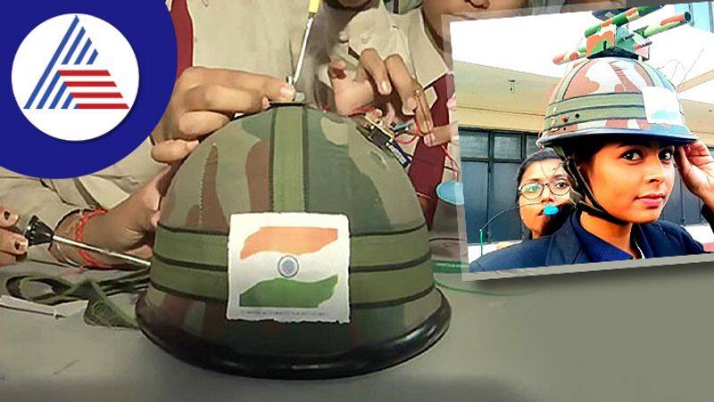 Students of ITM Gorakhpur develop special helmet for police and soldiers