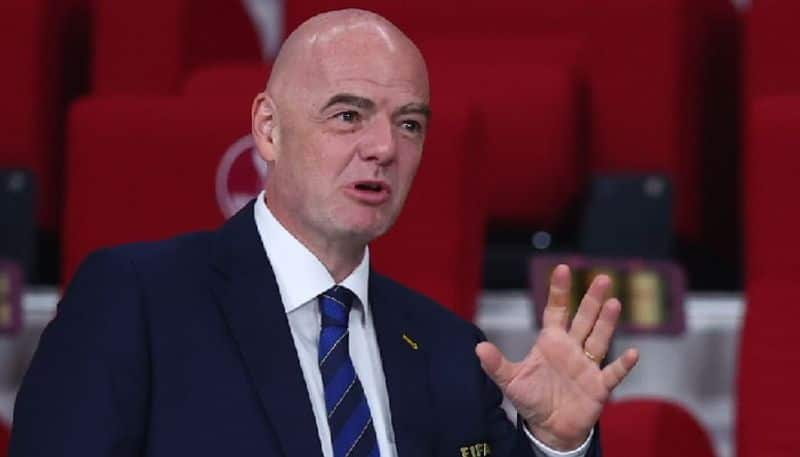 football 'Greedy' FIFA President Infantino trolled meme fest for suggesting to hold World Cup every three years after Qatar 2022 snt