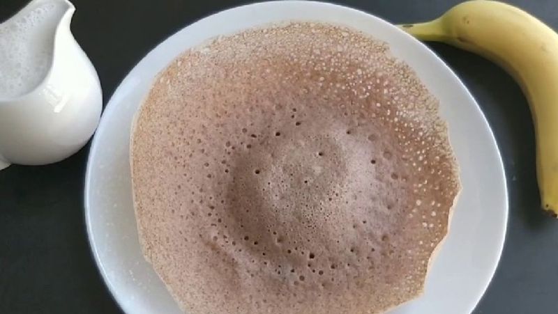 How to make Red Rice Appam in Tamil