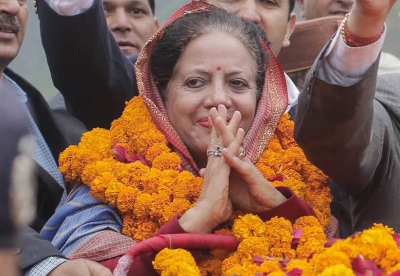 Himachal CM race: Show of strength by Pratibha Singh's supporters, blocks Bhupesh Baghel's carcade