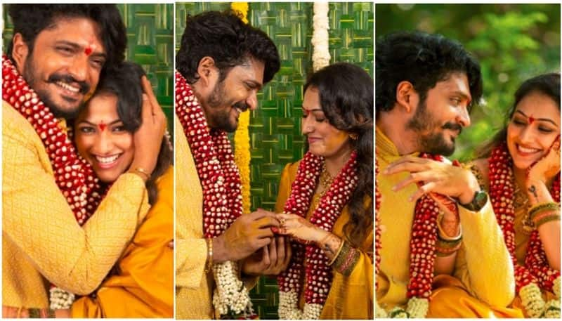 Actress Haripriya And Vasishta Simha Engagement video 