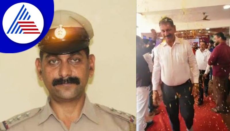 Udupi people praise grand send off to Inspector Pramod Kumar gow