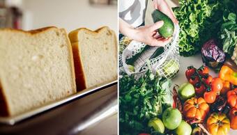 How fruits and vegetables like Apples and Carrots are a healthier alternative for bread