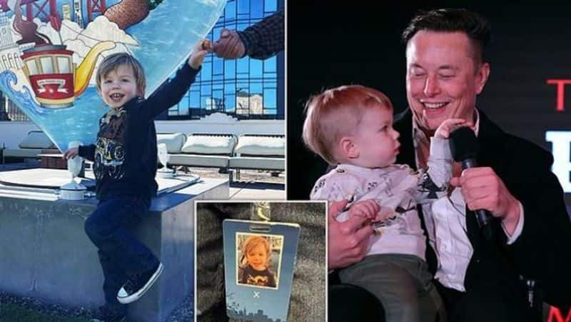 Elon Musks 2-year-old Son Has His Own Twitter Badge