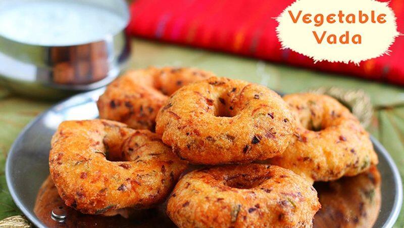 How To make Vegetable Vada in Tamil