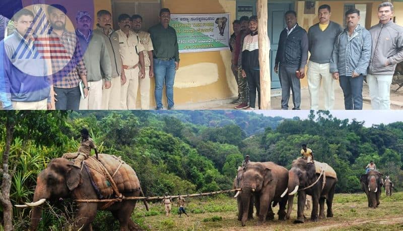 Formation of Elephant Task Force in Mudigere Helpline launched sat