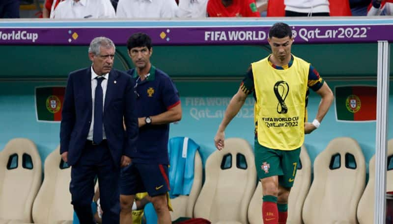 football Qatar World Cup 2022: Portugal Cristiano Ronaldo partner Georgina Rodriguez slams Fernando Santos decision to bench him during Morocco flop-ayh