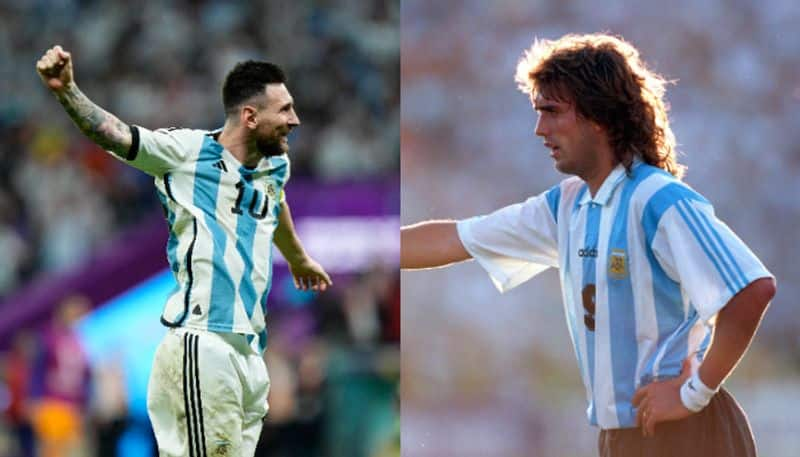 FIFA World Cup 2022 Lionel Messi thanks to Gabriel Batistuta