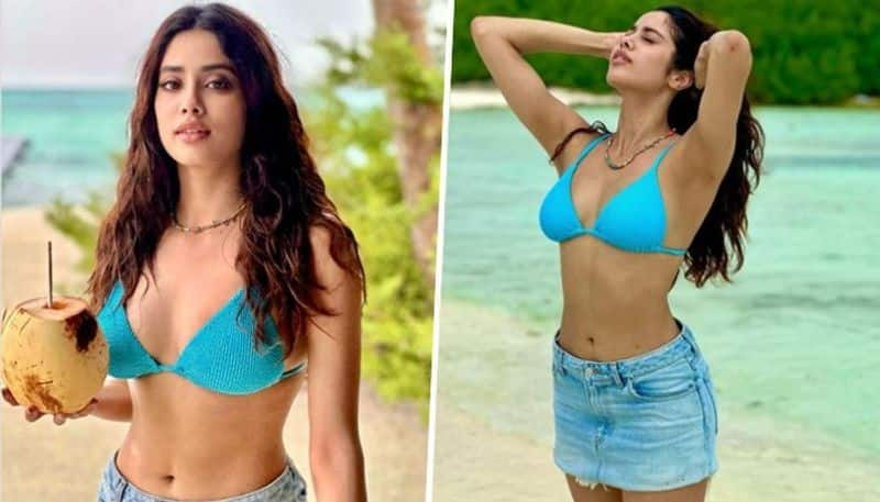 Janhvi Kapoor SEXY bikini pictures: Actress shares her beachy vacay photos from Maldives RBA