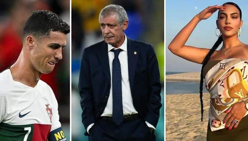 Cristiano Ronaldo girl friend georgina rodriguez slams Portuguese coach santos 