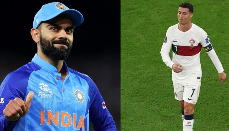 You Are For me  The GOAT: Kohli  Posts  heartfelt tribute to Cristiano Ronaldo 