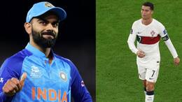 You Are For me  The GOAT: Kohli  Posts  heartfelt tribute to Cristiano Ronaldo 