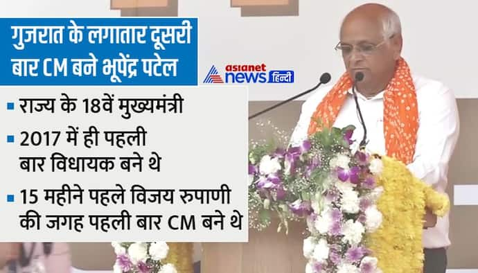 PM मोदी की मौजूदगी में भूपेंद्र पटेल ने लगातार दूसरी बार गुजरात के CM का पद संभाला, 16 मंत्रियों ने भी ली शपथ