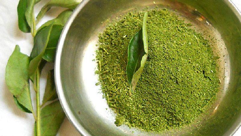 How to make Curry leaves powder in Tamil 