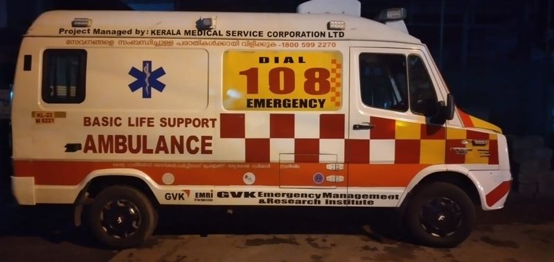 financial assistance to  Kaniv 108 ambulances  The contract company said that salary disbursement could not be made