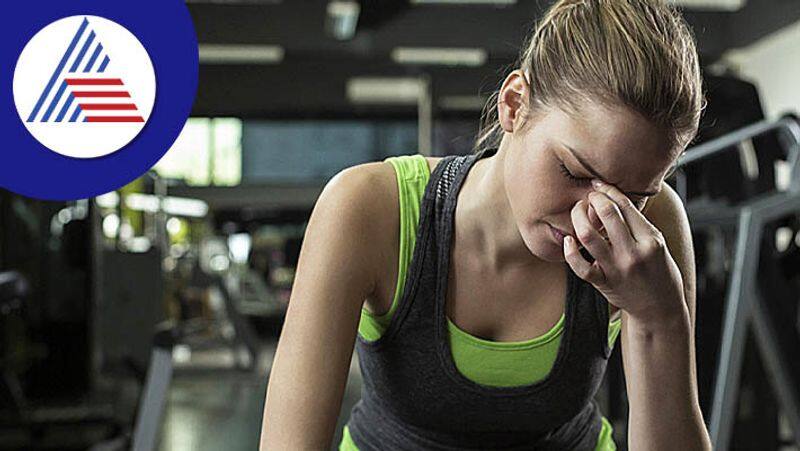 Why do you feel headache after workout