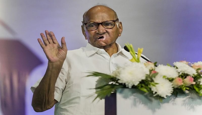 Sharad Pawar  withdrew his decision to resign