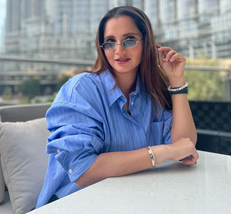 football tennis Qatar World Cup 2022: Sania Mirza enjoys semi-final in Lusail ahead of divorce rumours with Shoaib Malik-ayh