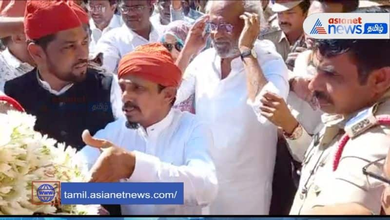 Rajinikanth and AR Rahman visited Ameen Peer Dargah in Andhra Pradesh's Kadapa.