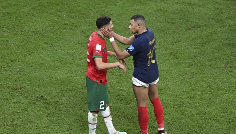 FIFA World Cup 2022 Kylian Mbappe tweet for Achraf Hakimi goes viral after Morocco lose to France