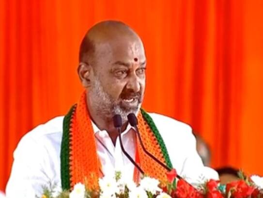 bjp mp bandi sanjay sensational comments on revanth reddy and harish rao ksp