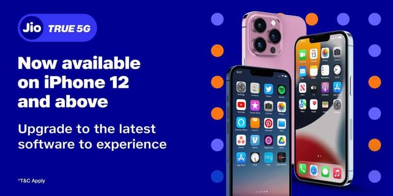 Jio launches 5G services  with unlimited data for iPhone 12 and above